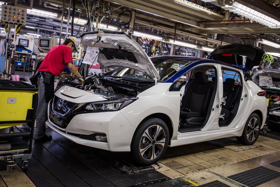 Детали создания Nissan Leaf 2018 года  (NA) (фото 81 из 104)
